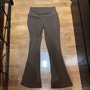 Lululemon Athletica Brown Flared Leggings